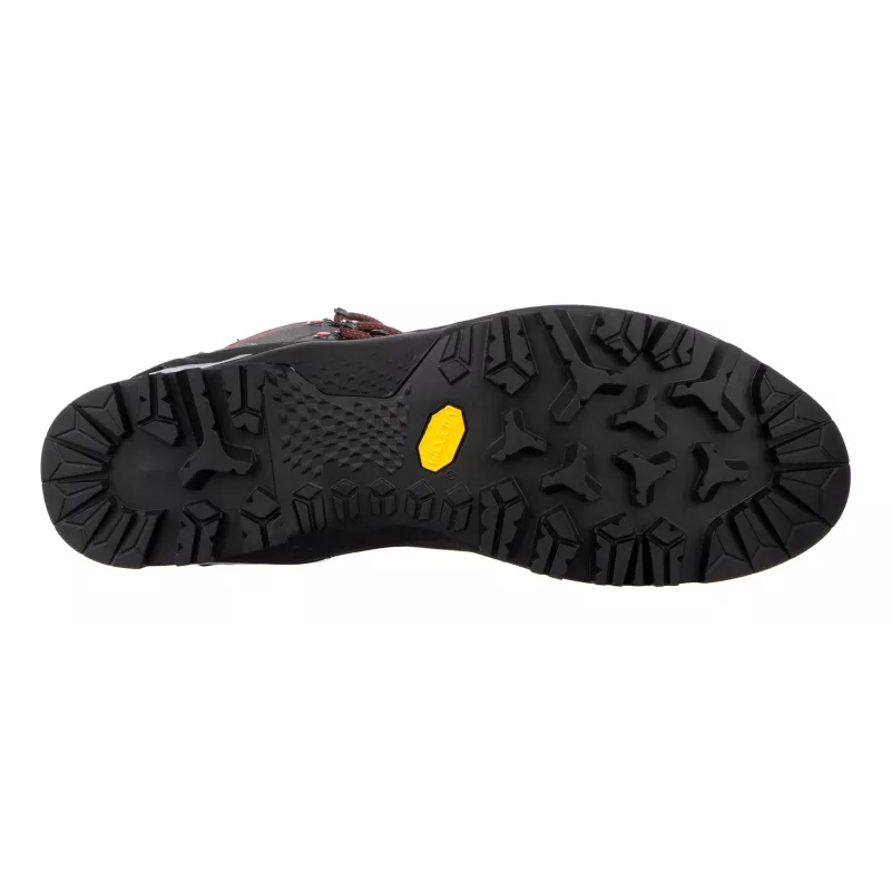 Salewa MTN Trainer Mid GTX Male Adult Charcoal, hall, Punane