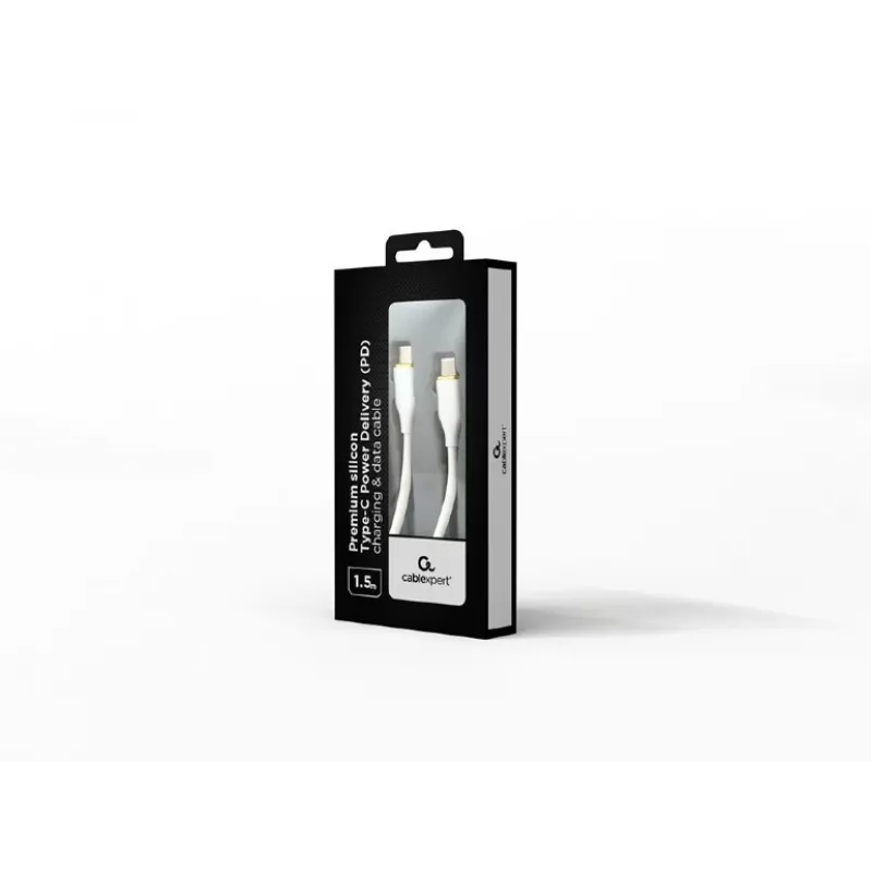 USB-kaabel GEMBIRD CC-USB2S-CMCM-1.5M-W, 1,5 m