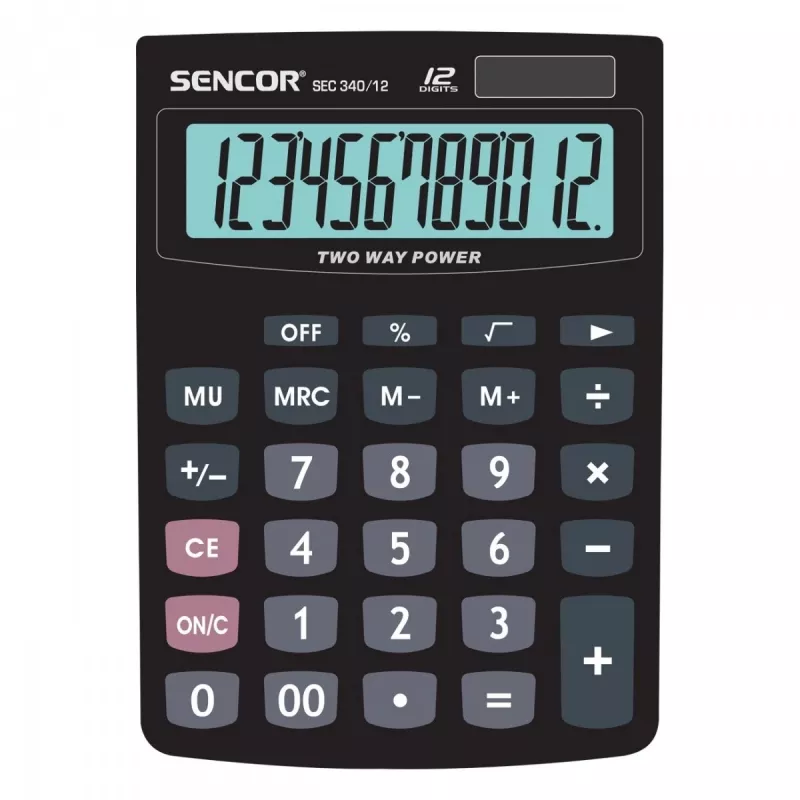 Sencor SEC 340/12 Toode Must