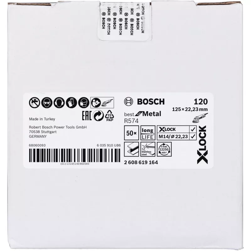 Bosch 2 608 619 164 nurklihvija lisaseade Lihvimisketas