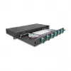 DeLOCK fiiberoptiline jätkukarp 67001 Must Metall 482x220x44mm