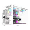Arvutikorpus DarkFlash B275 PRO (valge) koos 6 ventilaatoriga