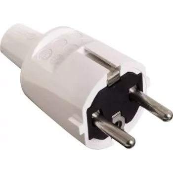 AS SCHWABE PVC-Pistik 16A, 250V töökindel versioon valge (62221)