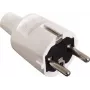 AS SCHWABE PVC-Pistik 16A, 250V töökindel versioon valge (62221)