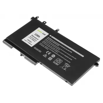 roheline Cell aku Dell Latitude 5280 5290 5480 5490 5495 5580 5590 jaoks 11,4 V 2900 mAh Li-Ion
