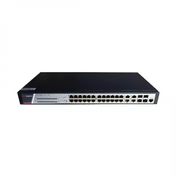 Hikvision Pro Series DS-3E2528P(B) - Lüliti - hallatav - 24 x 10/100/1000 (PoE+)