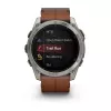 Garmin Fenix 8 3,56 cm (1,4) AMOLED 51 mm digitaalne 454 x 454 pikslit puutetundlik titaan Wi-Fi GPS (satelliit)