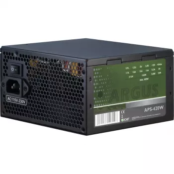 Inter-Tech Argus APS toiteplokk 420 W 20+4 Pin ATX ATX must
