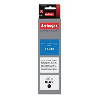 Activejet AE-664Bk tint (asendus Epson T6641-le; Supreme; 100 ml; must)