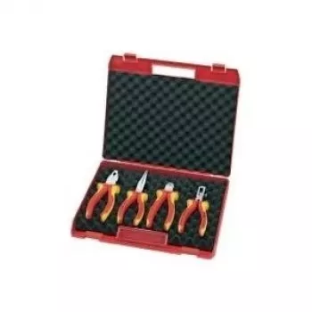 Knipex tangide komplekt kompaktne karp 4 tk VDE plastikust ümbris