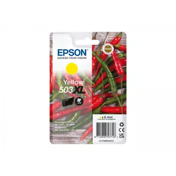 Tindikassett Epson 503XL kollane, originaal, suure (XL) mahutavusega, 6,4 ml, üksikpakend