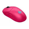 Logitech G PRO 2 - hiir - mängimiseks - parema- ja vasakukäeline - optiline - 8 nuppu - juhtmevaba, juhtmega - 2,4 GHz, USB - USB Logitech LIGHTSPEED vastuvõtja - roosa (910-007310)