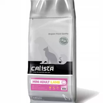 Kuiv koeratoit CALISTA Mini Adult Lamb 12 kg — täiskasvanud väikese tõu koertele, 26% valku, 14% rasva