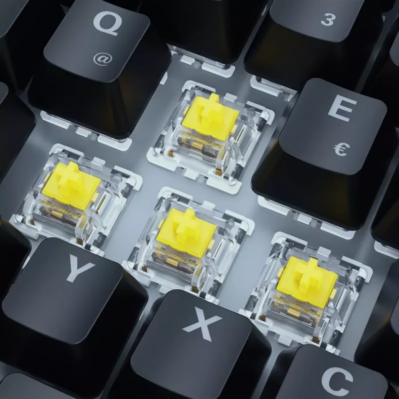 Sharkoon SKILLER SGK50 S3 klaviatuur Gaming USB QWERTZ Saksa Must