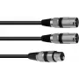 Audio kaabel XLR 3-pin 2 x XLR 3-pin Must Omnitronic 30225203