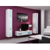 Cama riiul VIGO NEW 180/40/30 valge/valge läige