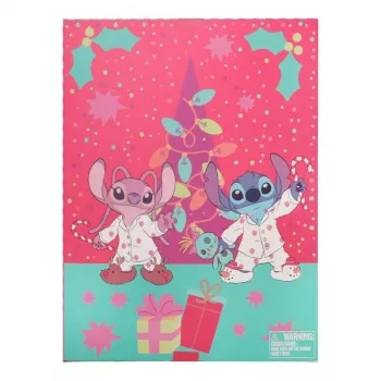 Adventkalender Paladone Stitch kirjatarbed 24-päevane 24 unikaalse kirjatarbeesemega
