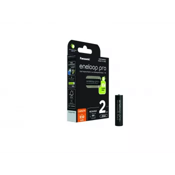 Laetavad patareid PANASONIC ENELOOP PRO AAA 930 mAh 2 tk (BK-4HCDE/2CP)