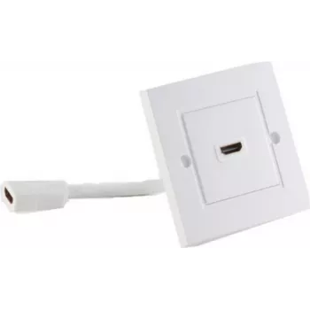 HDMI pistikupesa ShiverPeaks 79510-1 valge