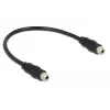 Helikaabel 3,5 mm DeLOCK 85115 0,25 m must