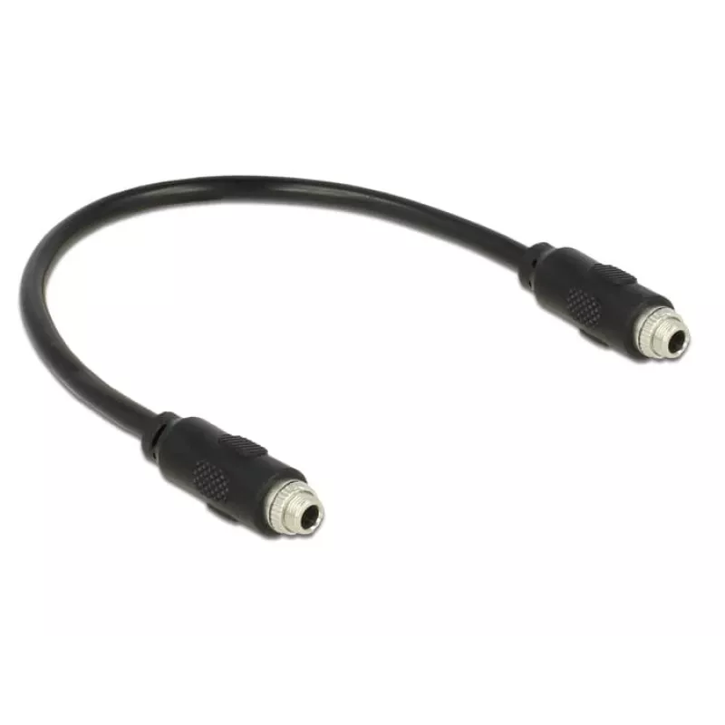 Helikaabel 3,5 mm DeLOCK 85115 0,25 m must