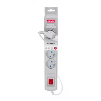 Activejet hall pikendusjuhe juhtmega ACJ COMBO 5G/3M/BEZP. AUT/S