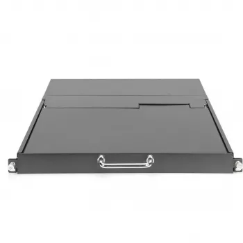 Digitus 17-tolline HD LCD KVM-konsool 16-pordiline HDMI saksa klaviatuur