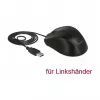 Hiir DeLOCK 12548 kontori vasakukäeline USB Type-A optiline 2400 DPI