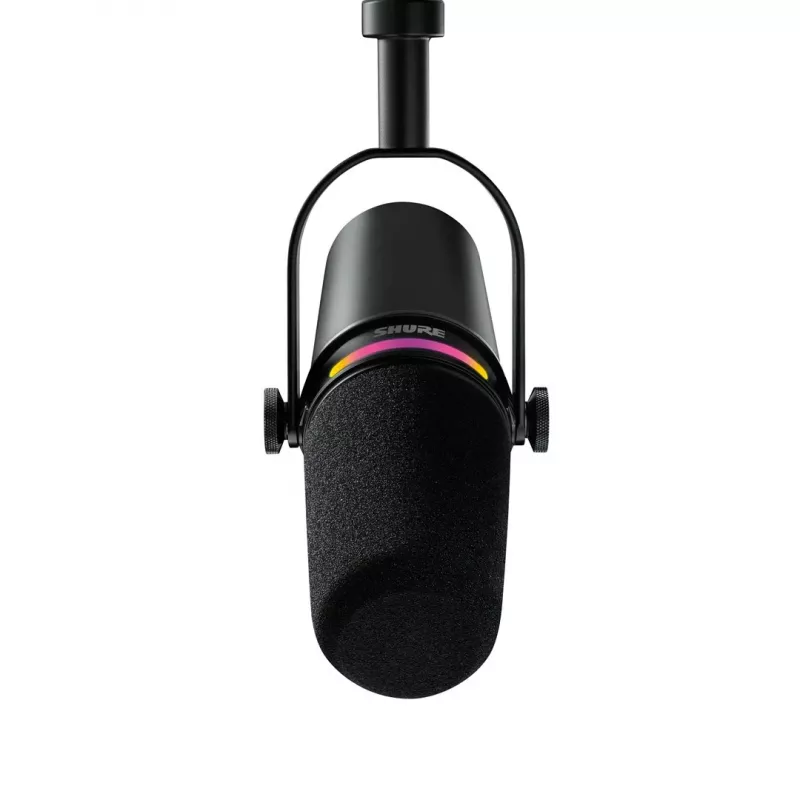 Shure MV7+-K - Loengu-/vokaalmikrofon XLR/USB-C ühendusega, must