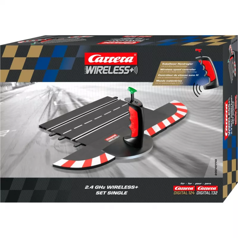 Juhtmevaba komplekt Single Carrera Toys 20010110 must