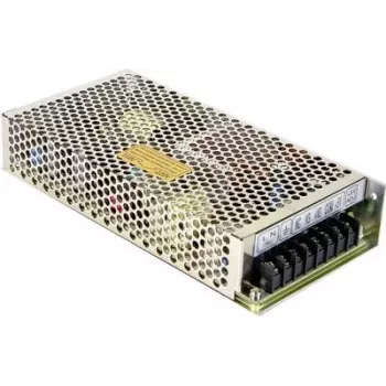 Toiteadapter/pingemuundur MEAN WELL RT-125D 125 W, Sisend 176–264 V, Väljund 5 V, RoHS, 98×199×38 mm
