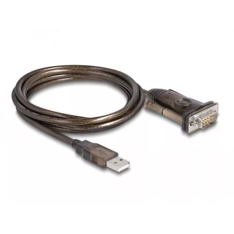 Adapter USB 2.0 Type-A to Serial RS-232 D-Sub 9 pin male DeLOCK 62646