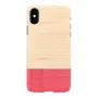 Nutitelefoni ümbris man and wood iPhone X/XS-ile — valge, kokkusobimatu disain