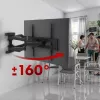 TV seinakinnitus MACLEAN MC-781 ekraanidele 66–177,8 cm (26–70 tolli), kaldenurk -12–2°, VESA 100x100–400x400, max koormus 45 kg, must
