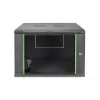 Seinale paigaldatav riiul Digitus DN-19 09-U-EC-SW