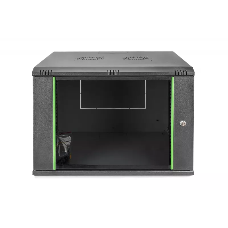 Seinale paigaldatav riiul Digitus DN-19 09-U-EC-SW