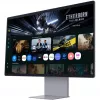 Samsung M90SF arvutimonitor 81,3 cm (32 tolli) 3840 x 2160 pikslit 4K Ultra HD OLED Hõbedane