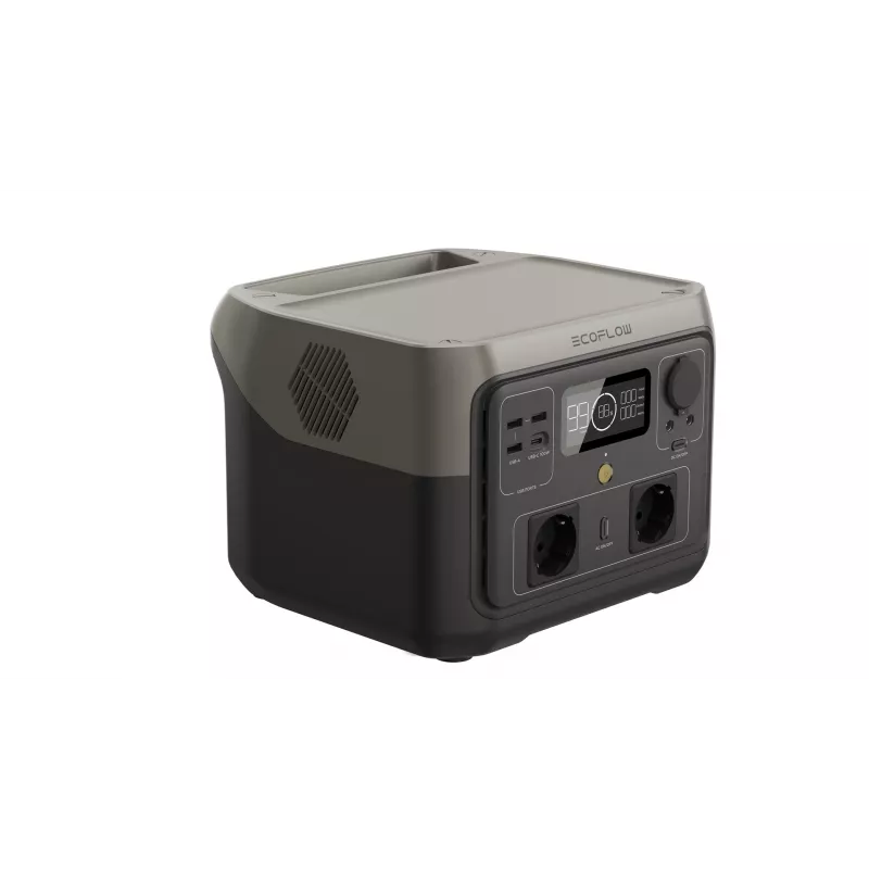 EcoFlow River 2 Max kaasaskantav akujaam liitium-raudfosfaat (LiFePO4) 6 kg