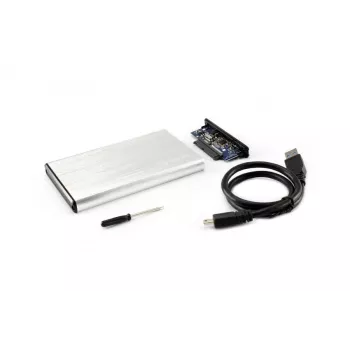 Sbox HDC-2562W 2,5-tolline väline kõvaketta korpus kookosvalge