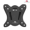 Postikinnitusklamber MACLEAN MC-670 — reguleeritav, toetab kuni 20 kg, VESA 100x100, 13–27-tollistele monitoridele, must