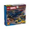 Ehitusmänguasi LEGO Marvel Super Heroes X-Jet 76281 koos 5 minifiguuriga