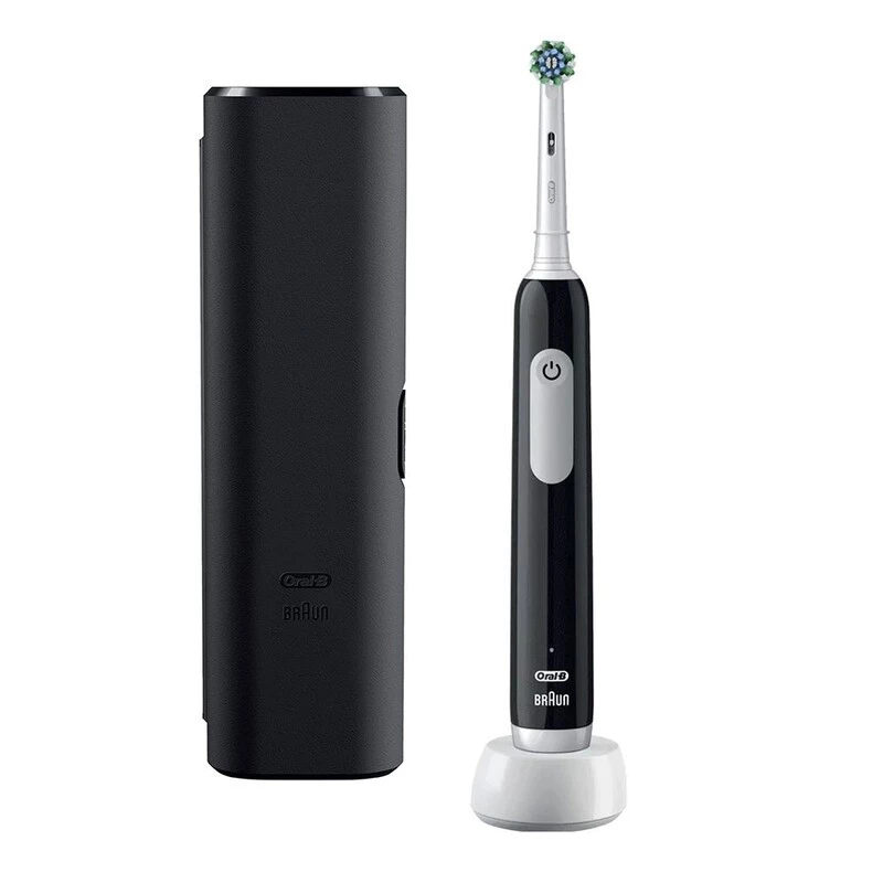 Oral-B PRO Series 1 täiskasvanute rotatsioon-võnkuv hambahari, must
