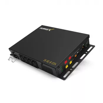 SurgeX liigpingekaitse/summuti Squid AM-SX-DC-8-1224-230 — alalispinge kaitse 8 liinile, 12–24 V, ühilduvus 230 V-ga