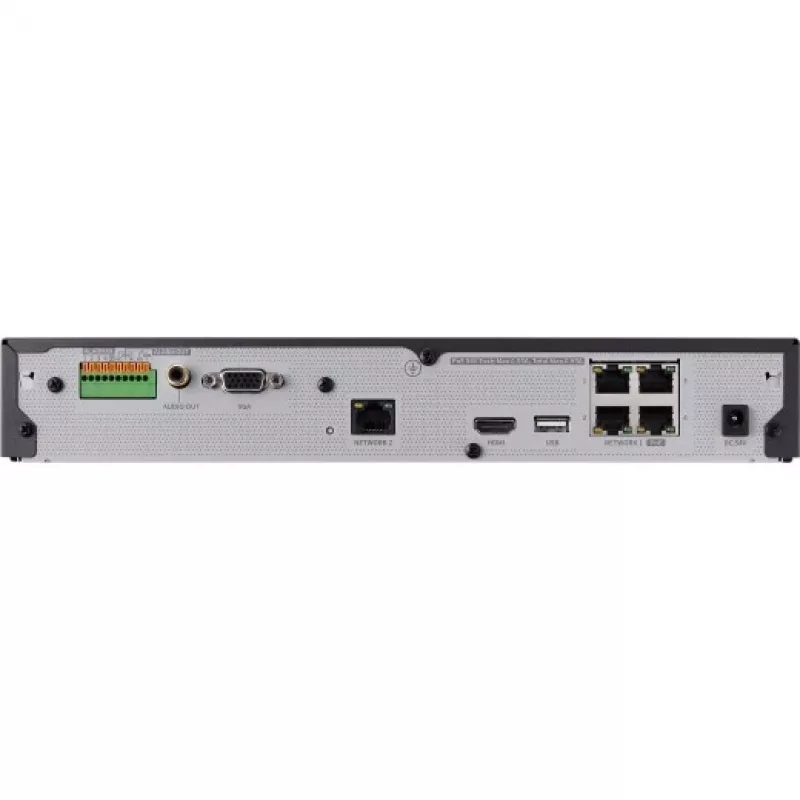 Võrgusalvesti - 4 kanalit - 50Mbps - 1x SATA - HDMI - ilma HDD-ta - PoE lüliti