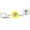 ROTRONIC-SECOMP Roline - adapterkaabel - USB-C (M) DisplayPorti (W)