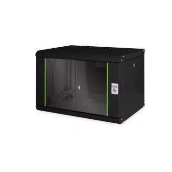 Seinale kinnitatav kapp Digitus DN-19 07-U-SW