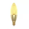 WOOX R5141 Nutikas küünlalamp C37 hõõgniit-LED-pirn, Wi-Fi, E14, 4,9W, 470 lm, soe valge 2700K
