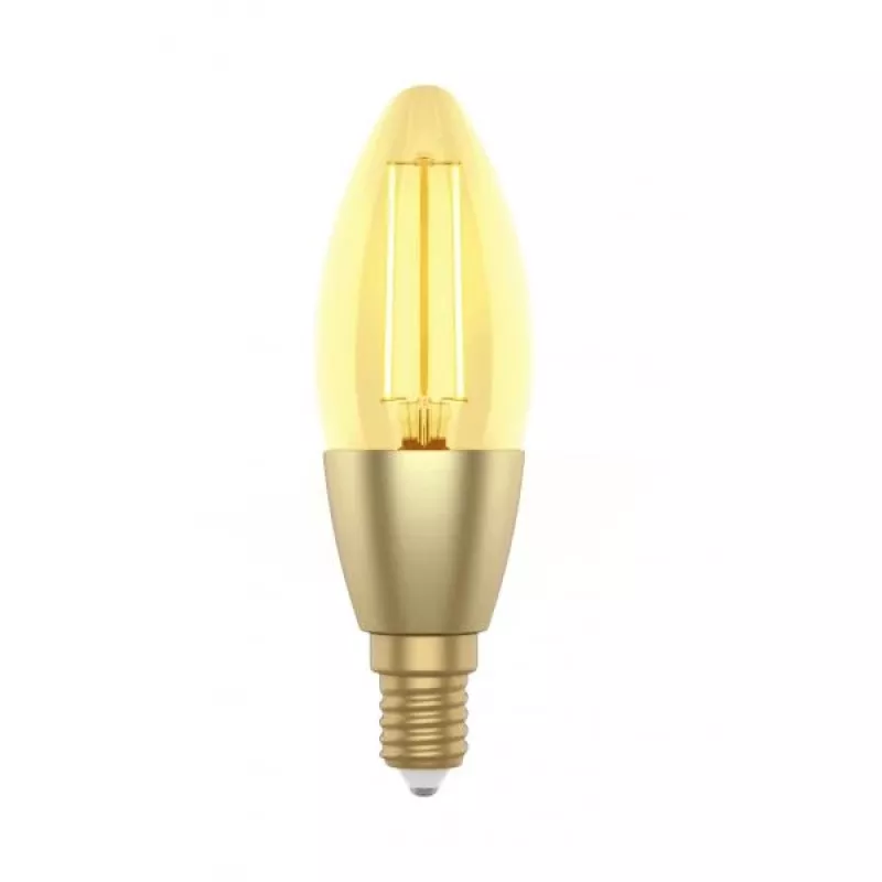 WOOX R5141 Nutikas küünlalamp C37 hõõgniit-LED-pirn, Wi-Fi, E14, 4,9W, 470 lm, soe valge 2700K