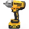 Löökvõtmevõti DeWALT DCF900P2T-QW 1/2-tolline harjadeta 18 V, 1898 N·m, 5 Ah aku, 2 akut, laadija, ümbris