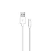 Savio CL-125 USB-kaabel USB 2.0 1 m USB A USB C Valge